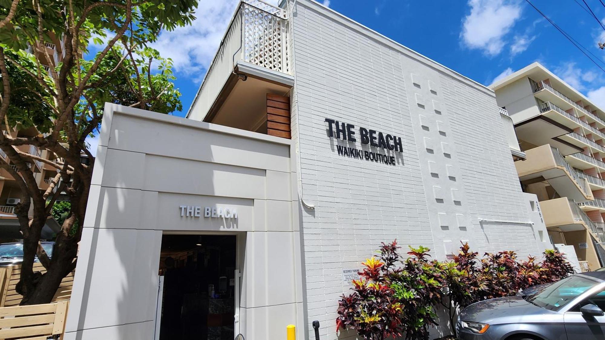 The Beach Waikiki Boutique Hostel Хонолулу Екстериор снимка
